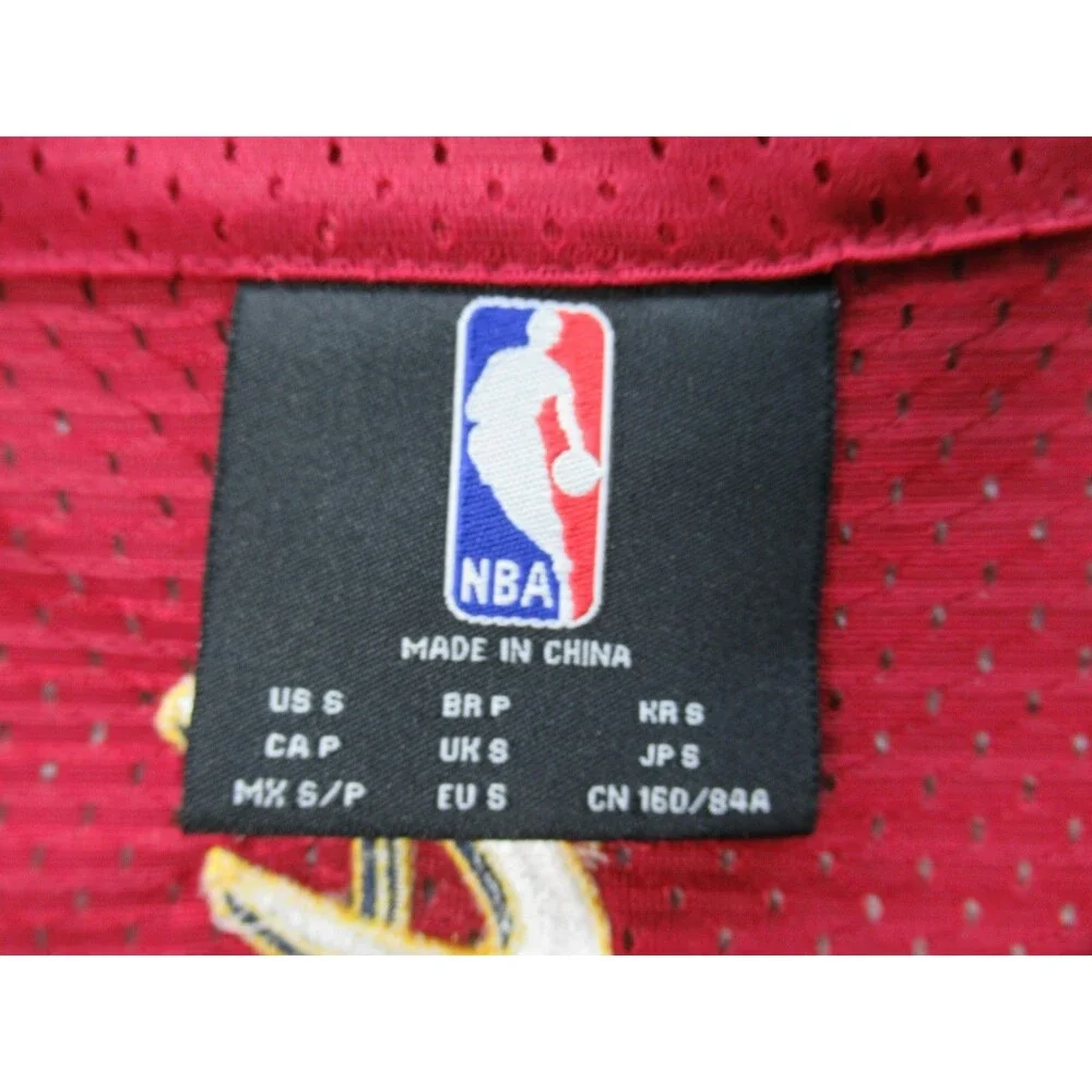 Cleveland Cavaliers Sz. Small Cavs #70 Dark Red Mesh Baseball Jersey ButtonFront